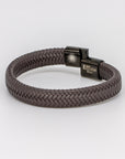 Brown Leather Braid Bracelet