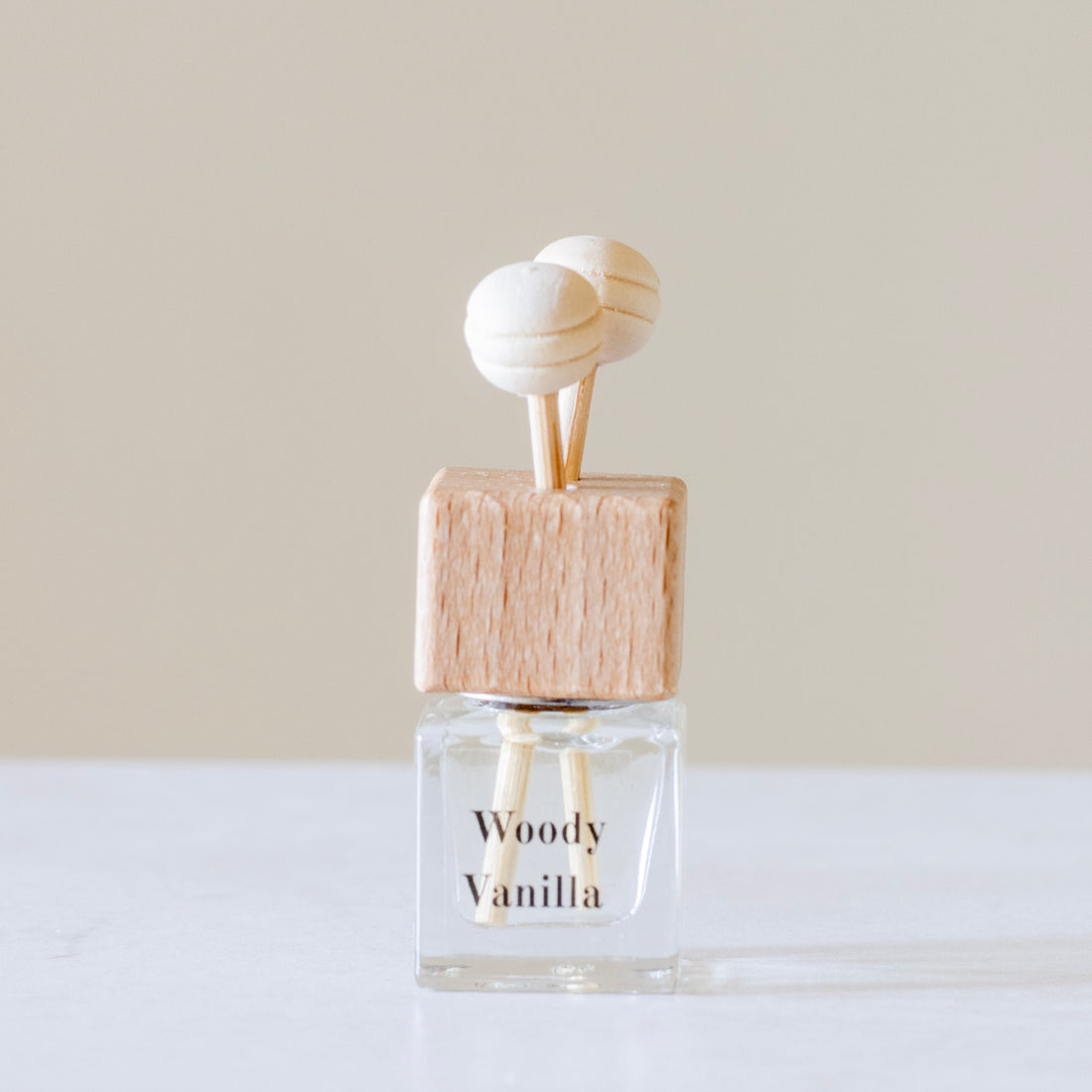 Woody Vanilla Car Reed Diffuser