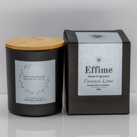 Floral Message Personalise Scented Candle