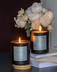 Floral Message Personalise Scented Candle