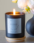 Floral Message Personalise Scented Candle