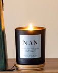 Personalise Nan Scented Candle