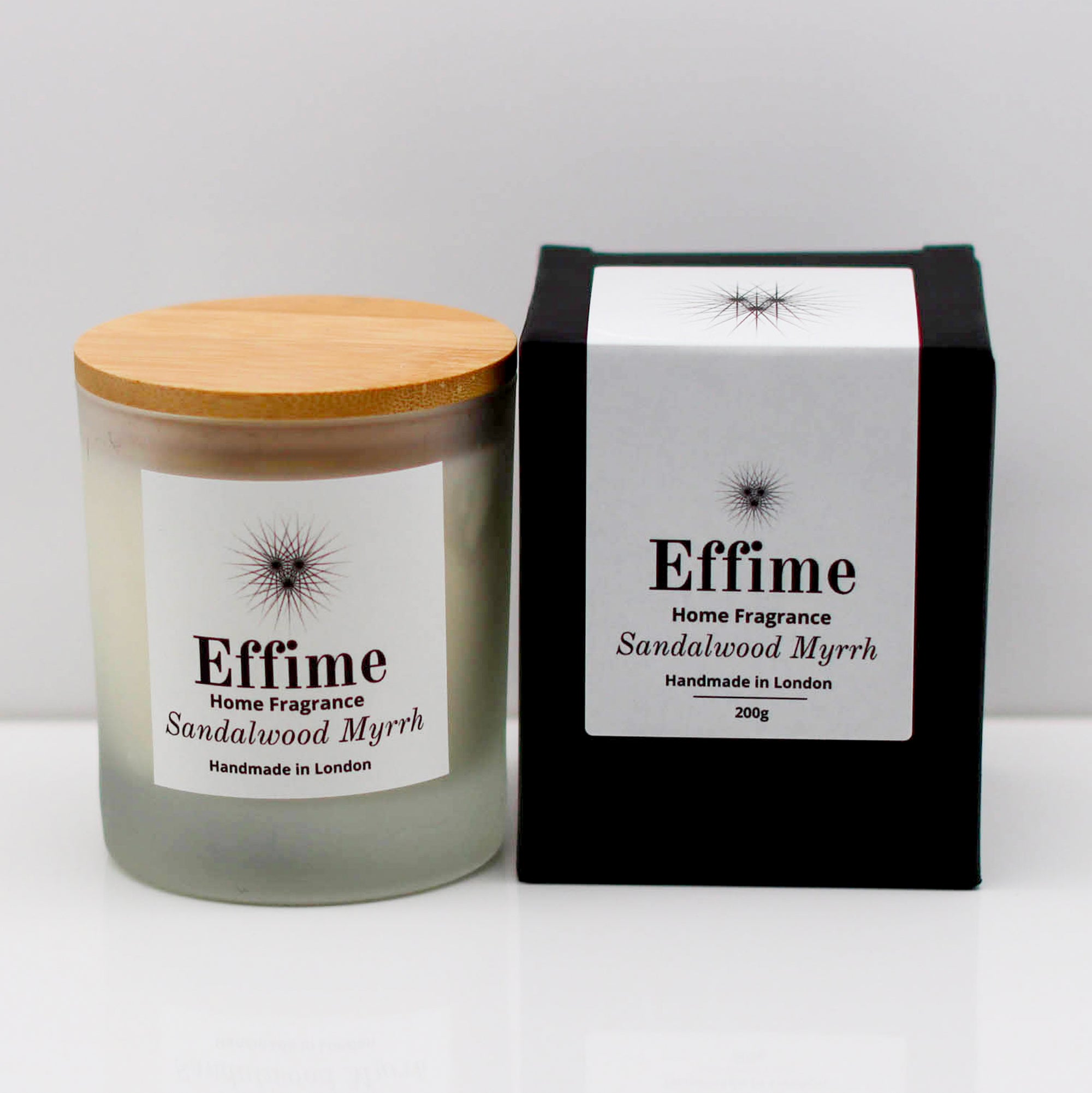 Sandalwood Myrrh Scented Candle