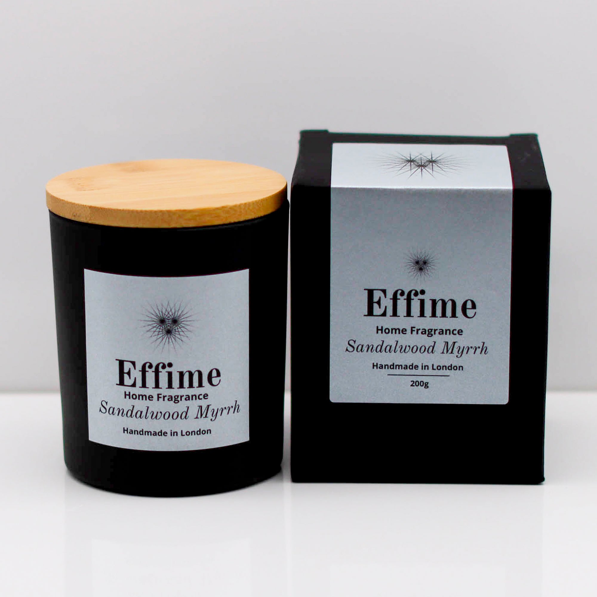 Sandalwood Myrrh Scented Candle