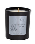 Flowers with Name and Message Scented Candle
