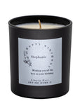 Name in Floral Circle Frame Scented Candle