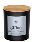 Sandalwood Myrrh Scented Candle