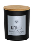 Sandalwood Myrrh Scented Candle