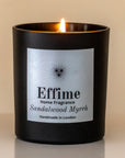 Sandalwood Myrrh Scented Candle