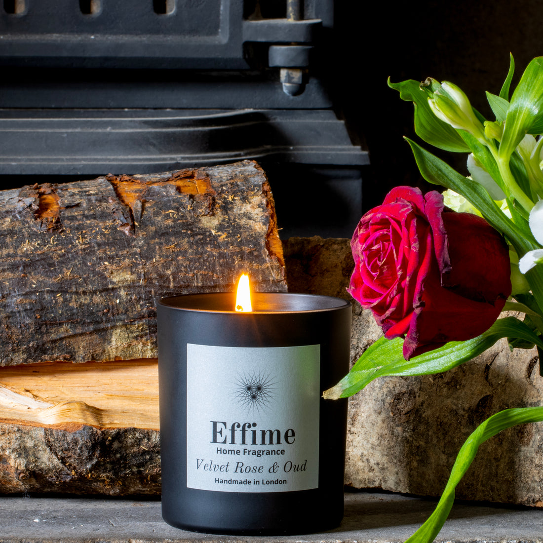 Luxury Handmade Scented Soy Candle perfect for home decor & relaxation