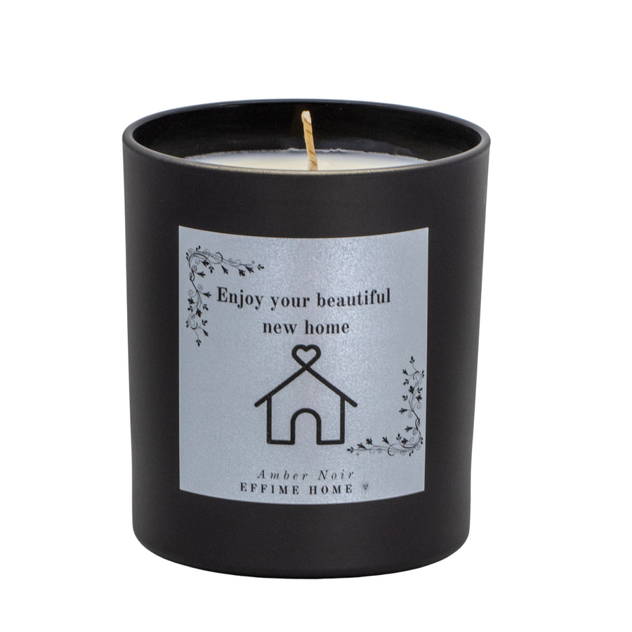 Home Personalised Message Candle