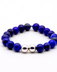 Lapis Lazuli Silver Bracelet