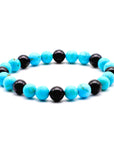 Turquoise and Onyx Bracelet