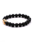 Onyx and Gold Bracelet
