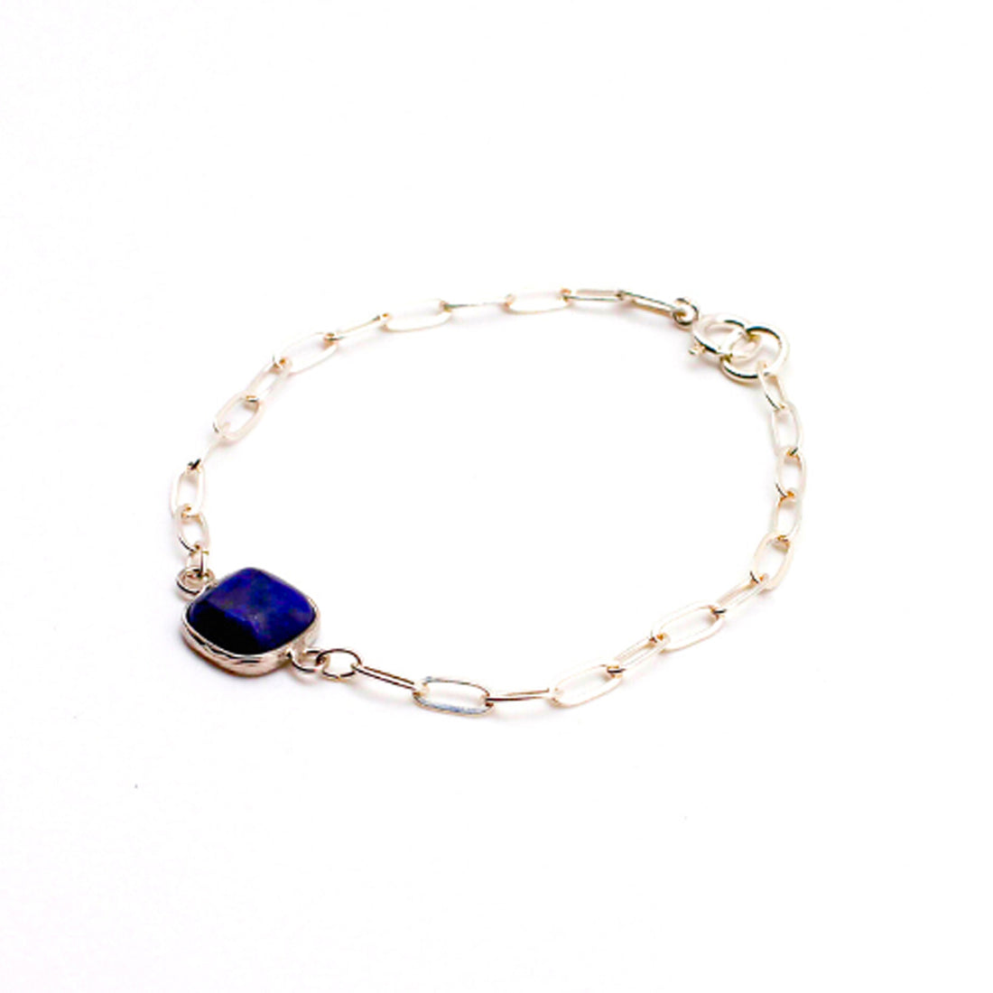 Sodalite Silver Bracelet