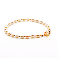 Pearls with Gold Bracelet