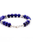 Lapis Lazuli and Howlite Bracelet