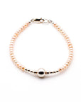 Silver Pearl Bracelet