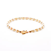Pearls with Gold Bracelet