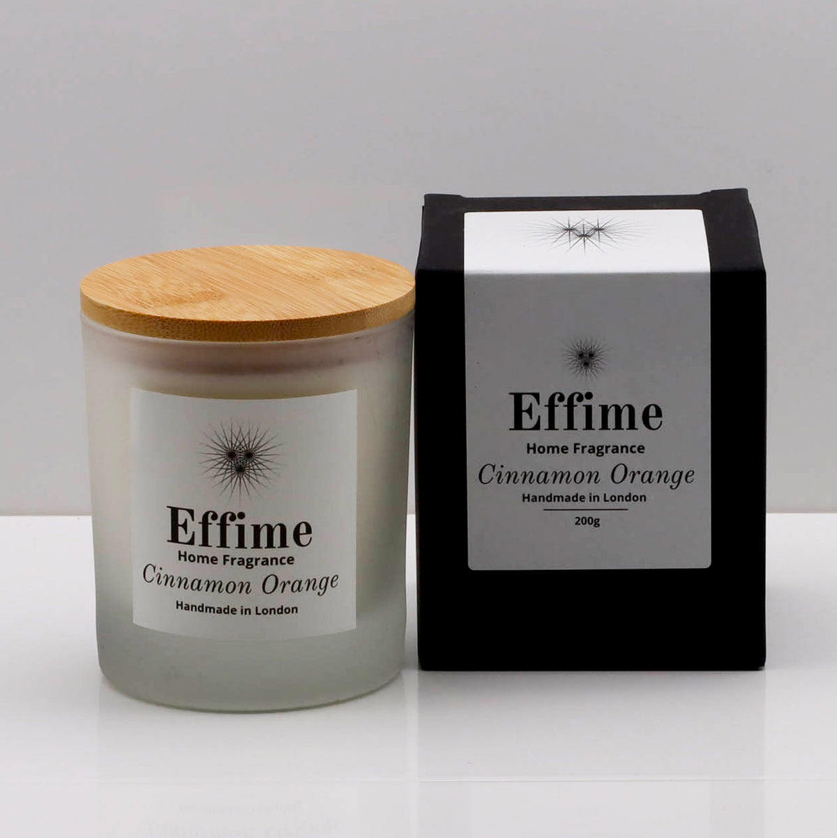 Cinnamon Orange Scented Candle