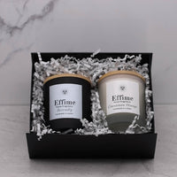 Cinnamon Orange and Serenity Candles Gift Set