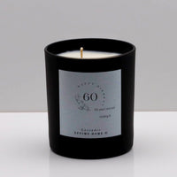 Age in Floral Frame Candle