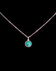 Green Onyx Pendant Necklace