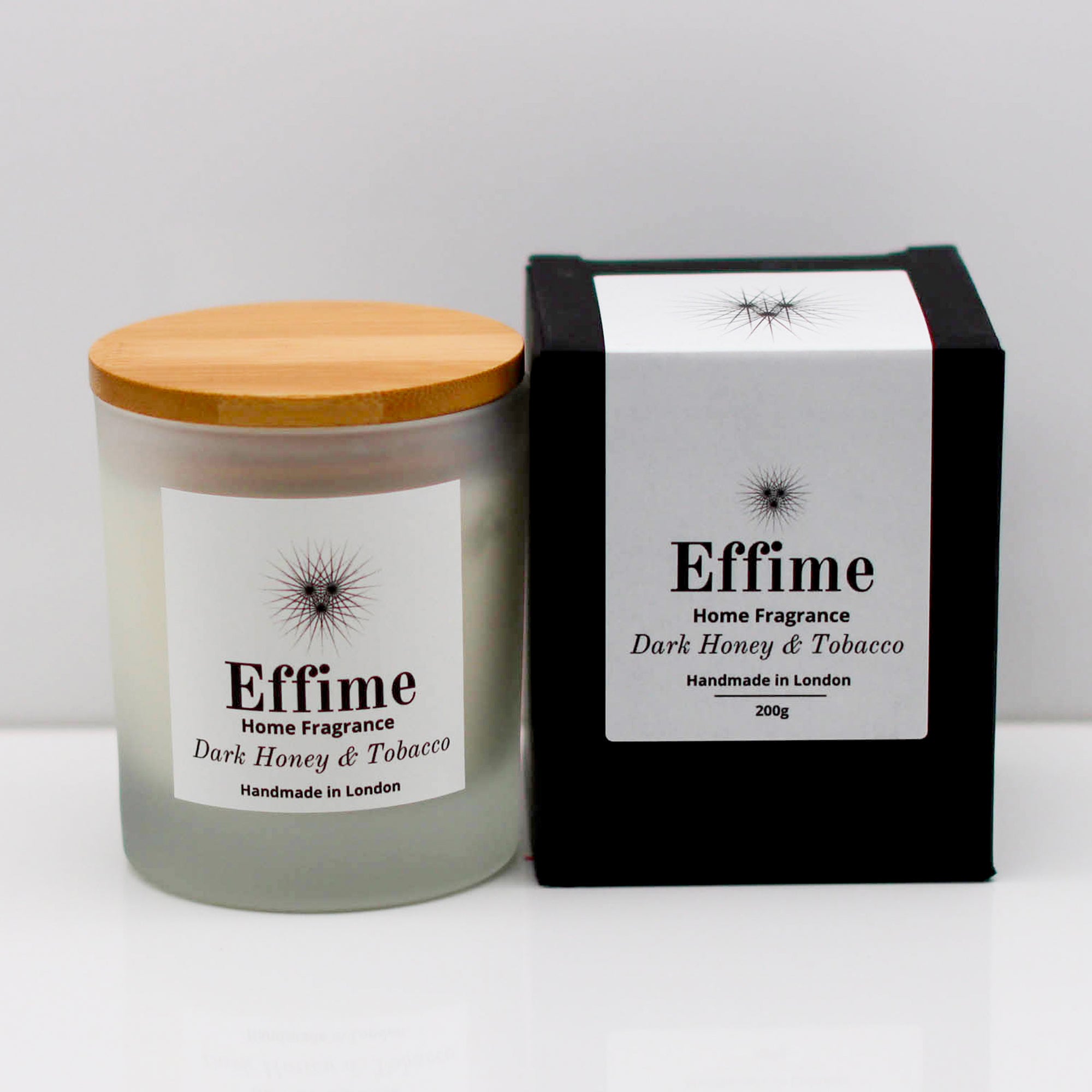 Dark Honey &amp; Tobacco Scented Candle