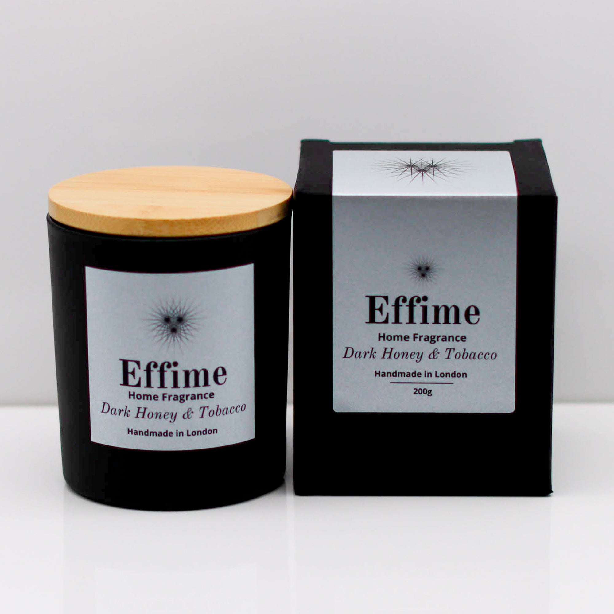 Dark Honey &amp; Tobacco Scented Candle