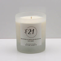 Message with Age Candle